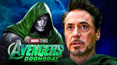 Avengers Doomsday logo, Doctor Doom, Robert Downey Jr