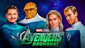 Avengers Doomsday logo, Fantastic Four members in the MCU