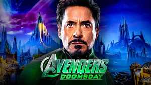 Avengers Doomsday logo, Robert Downey Jr.