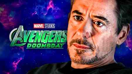 Avengers: Doomsday logo, Robert Downey Jr