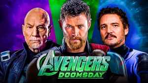 Avengers Doomsday superheroes Professor X, Thor, Mister Fantastic