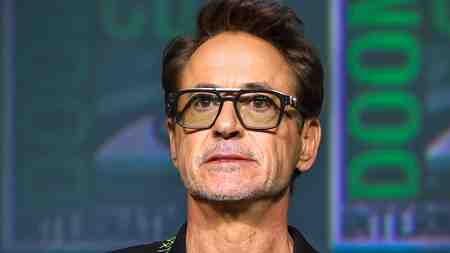 Robert Downey Jr promoting Avengers Doomsday