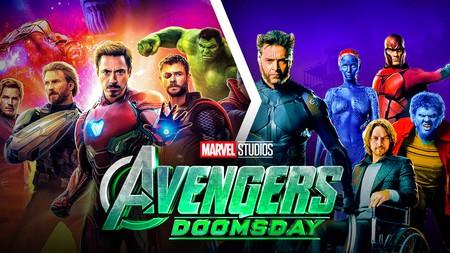 MCU Avengers, X-Men, Avengers Doomsday logo