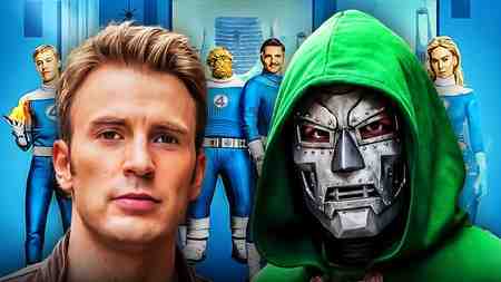 Chris Evans as Steve Rogers, Doctor Doom, Fantastic Four