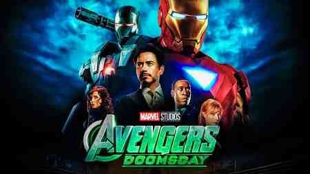 Iron Man 2 poster, Avengers Doomsday logo