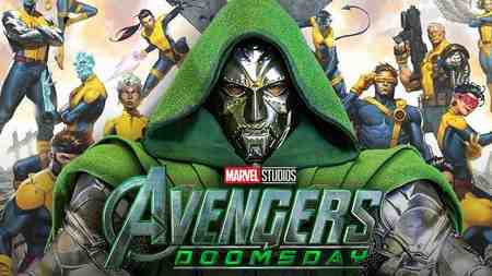 Doctor Doom, Avengers Doomsday logo, Mutants.