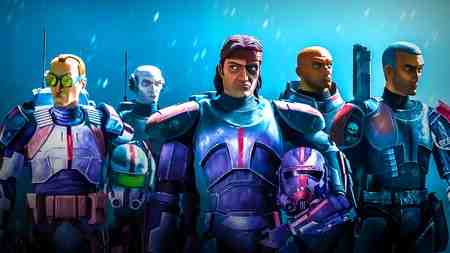 Bad Batch Star Wars group