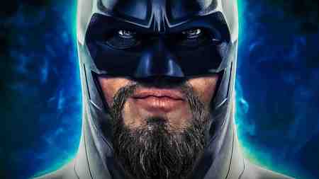 Batman with a beard