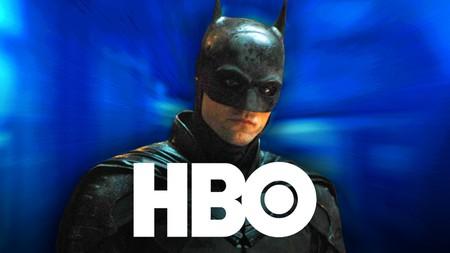 Robert Pattinson as Batman, HBO logo