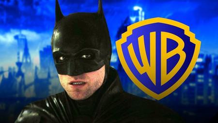 Robert Pattinson as Batman, Warner Bros. logo