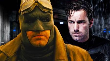 Ben Affleck's Knightmare Batman vs Normal Batman.