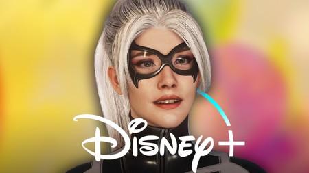 Black Cat from Spider-Man, Disney Plus Logo