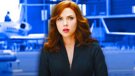 Scarlett Johansson as Black Widow.