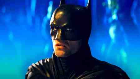 Robert Pattinson as Batman.