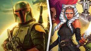 Book of Boba Fett Poster, Ahsoka Comic Book.