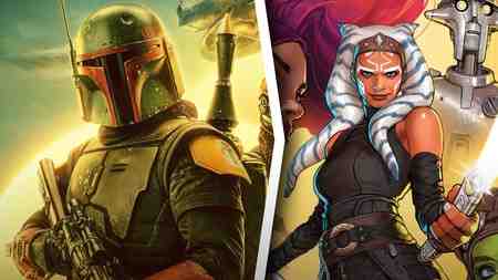 Book of Boba Fett Poster, Ahsoka Comic Book.