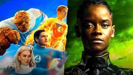 Fantastic Four: First Steps poster, Letitia Wright as Shuri in Black Panther: Wakanda Forever