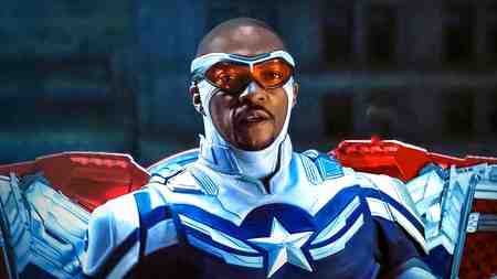 Captain America Sam Wilson in Falcon and Winter Soldier