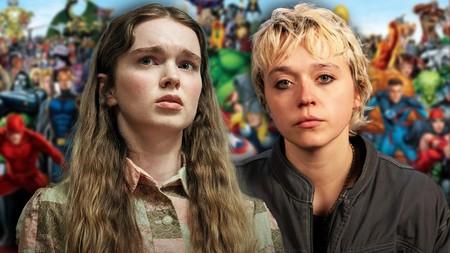 Carrie, Evaline, Marvel background.