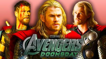 Thor, Chris Hemsworth, Avengers Doomsday Logo