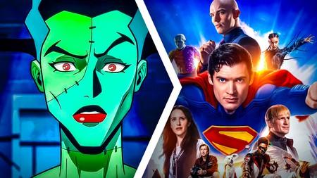 Bride of Frankenstein from Creature Commandos, Superman movie poster