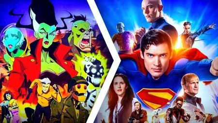 Creature Commandos and Superman Movie posters