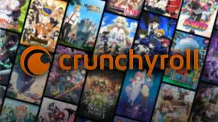 Crunchyroll logo and shows