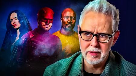 Daredevil characters Jessica Jones, Daredevil, Luke Cage, James Gunn