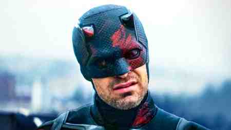 Daredevil in helmet in Daredevil Born Again series