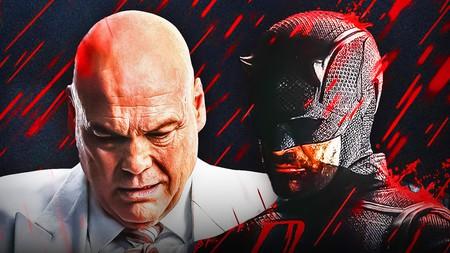 Kingpin and Daredevil in black suit
