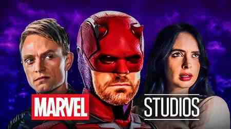 Daredevil, Bullseye, Jessica Jones, Marvel Studios logo