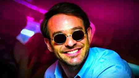 Matt Murdock smiling in Daredevil series.