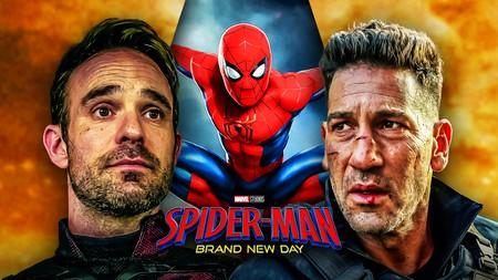 Matt Murdock, Spider-Man and Punisher alongside Brand New Day's logo.
