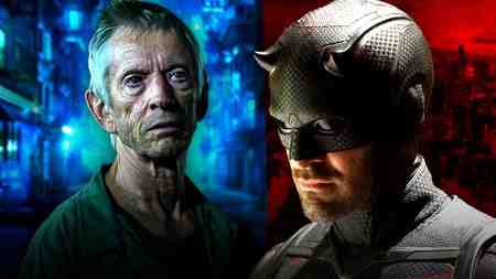 Stick, Matt Murdock as Daredevil.