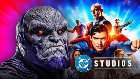 Darkseid, Superman poster, DC Studios Logo