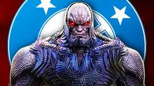 Darkseid comic, DC Studios Logo.