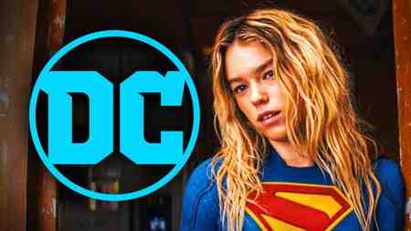 Supergirl movie, DC logo
