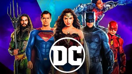 DCEU main movie superheroes, DC logo