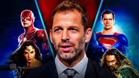 Zack Snyder with DCEU characters