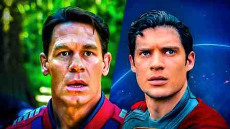 John Cena's Peacemaker and David Corenswet's Superman