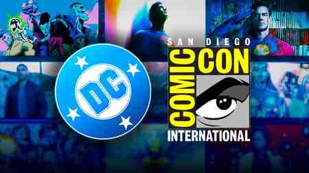DC Logo, San Diego Comic-Con logo, DC Studios projects
