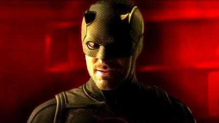 Daredevil in his black suit.