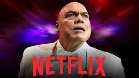 Vincent D'Onofrio Kingpin with Netflix logo.