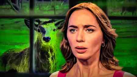 Disclosure Day movie Emily Blunt, animal deer
