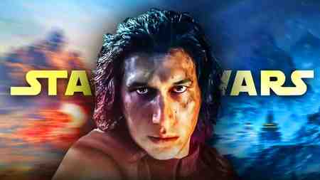 Kylo Ren Adam Driver, Star Wars Logo