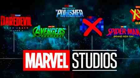 Marvel Studios 2026 movie and tv project logos
