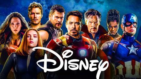 MCU main characters, Disney logo