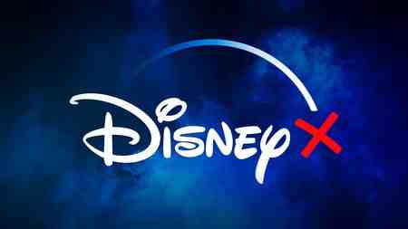 Disney Plus logo with smoke in background