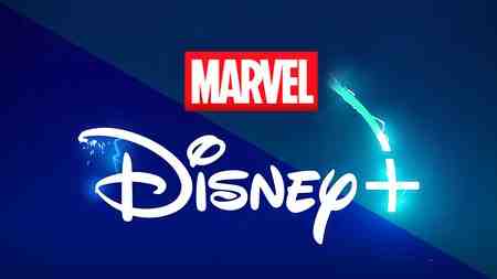 Disney Plus and Marvel logos