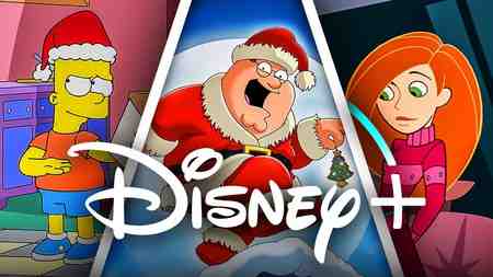 Bart Simpson, Peter Griffin, Kim Possible Christmas Disney Plus